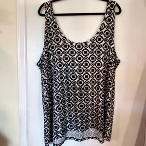 Lane Bryant floral tank top